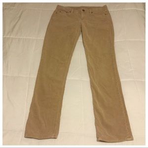 J. Crew Tan Corduroy Pants
